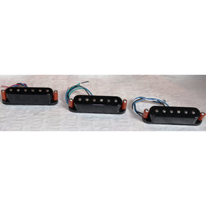 Micro-Coil S Set of Three: Black covers with adjustable pole pieces